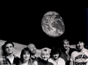 The moon photo shoot: all seven, with the Earth above
